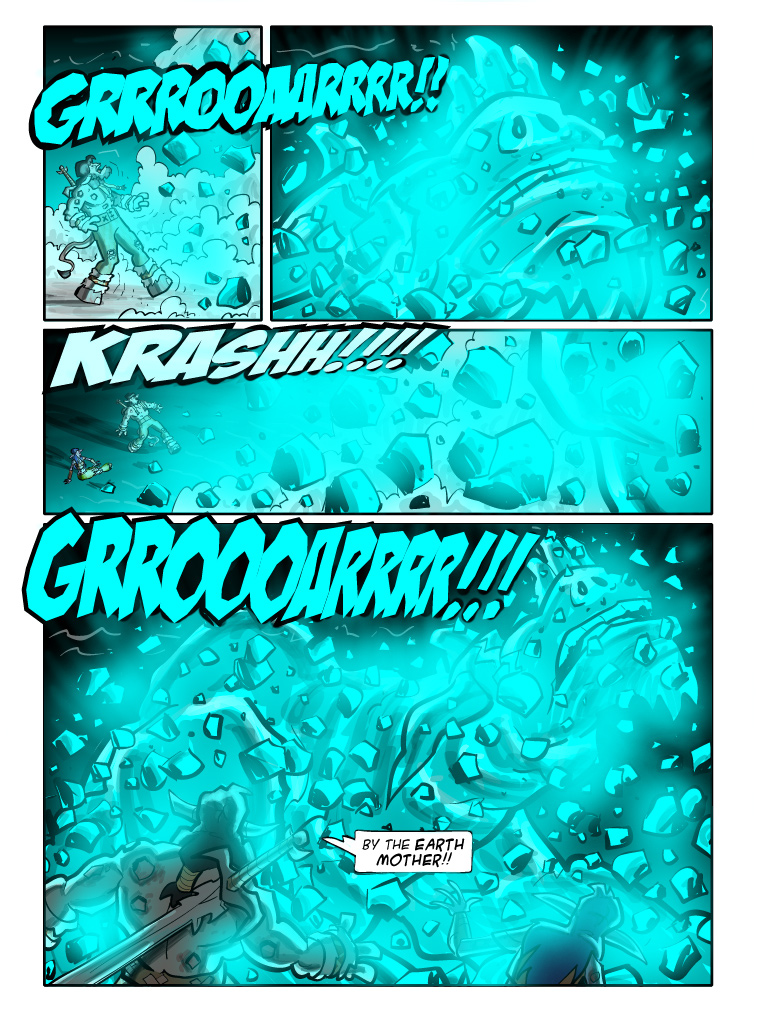 Teh Gladiators Webcomic: We're Down... And Then Back Up!