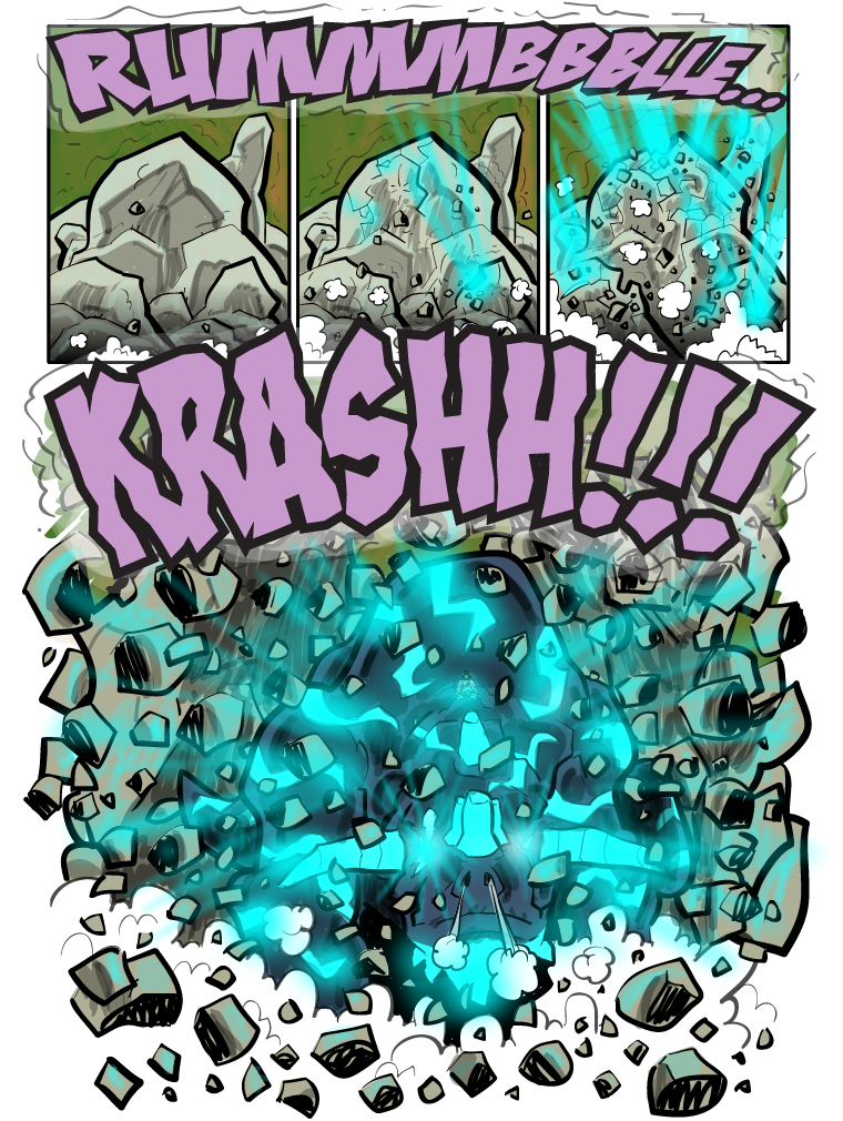 Teh Gladiators Webcomic: Baby Steps