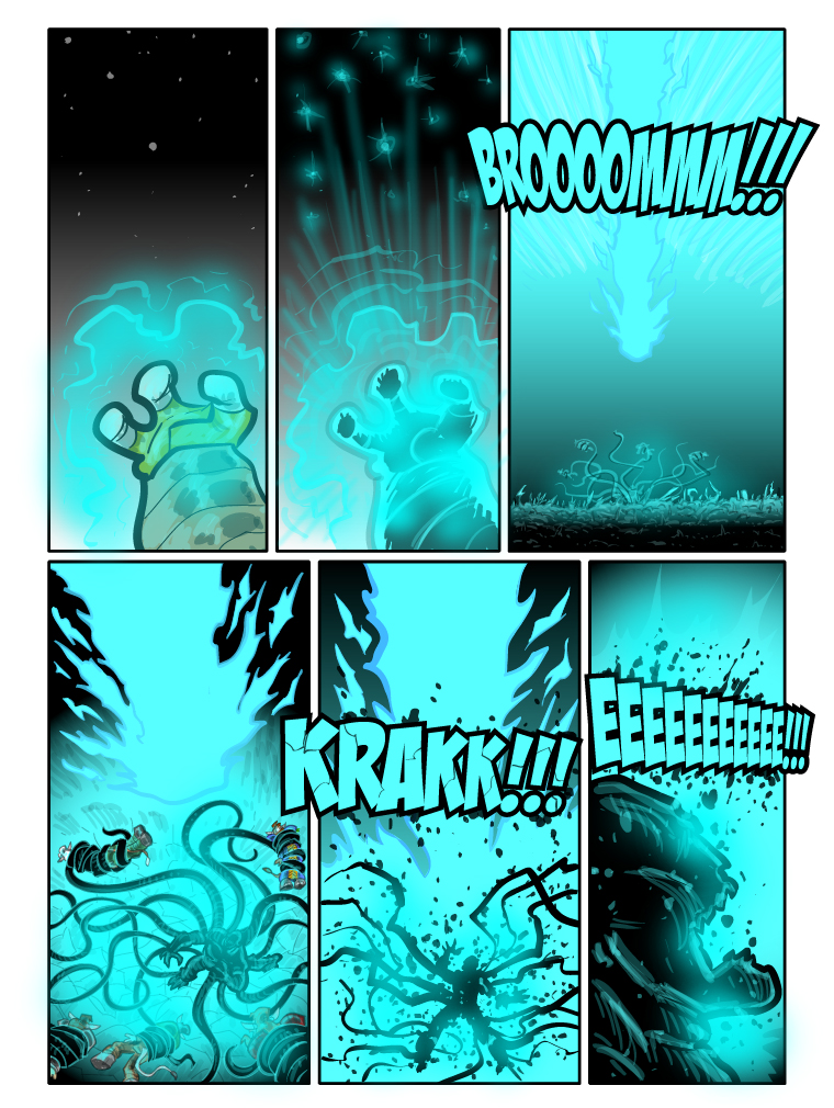 Teh Gladiators Webcomic: He Brings the Stars Upon His Head