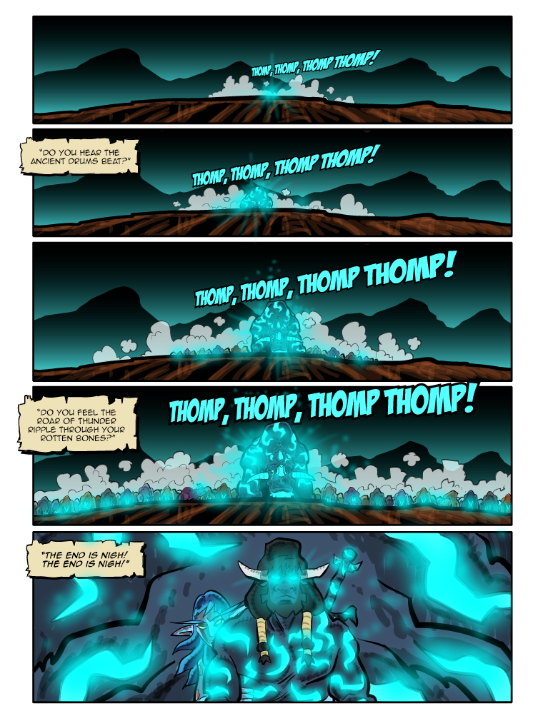 Teh Gladiators Webcomic: The End is Nigh!