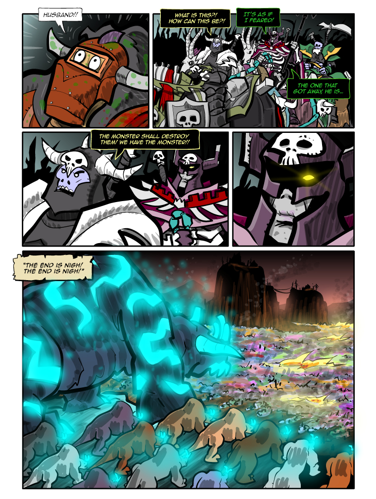 Teh Gladiators Webcomic: The End is Nigh!