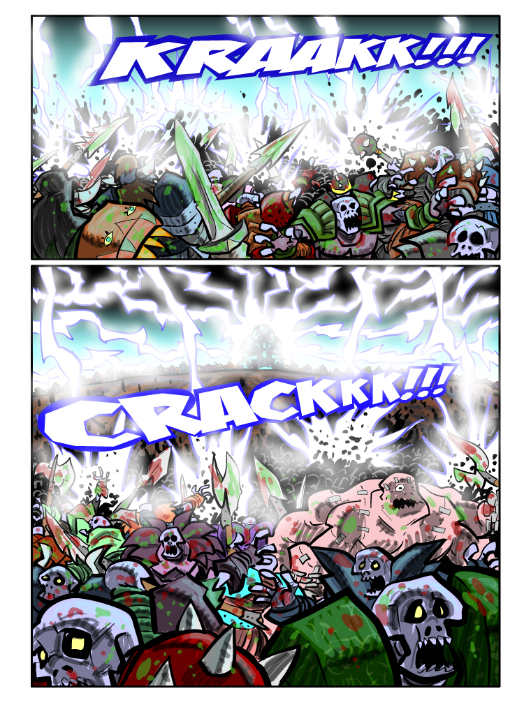 Teh Gladiators Webcomic: Kraking Heads