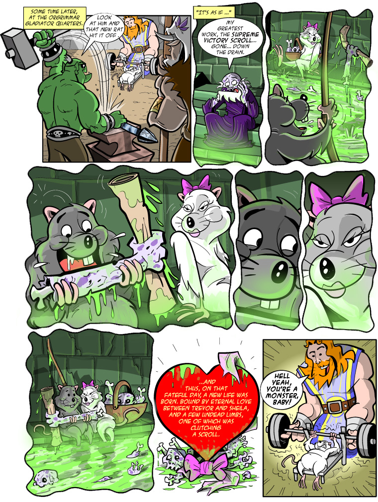 Teh Gladiators Webcomic: Family Affair