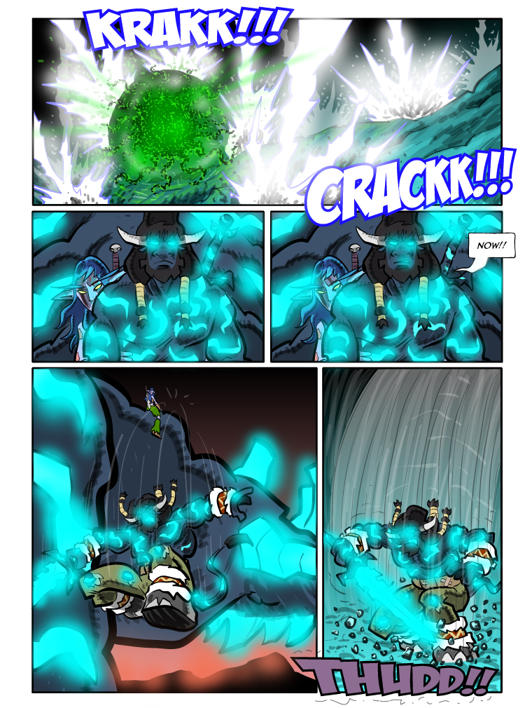 Teh Gladiators Webcomic: Scream You Mighty Beasts!
