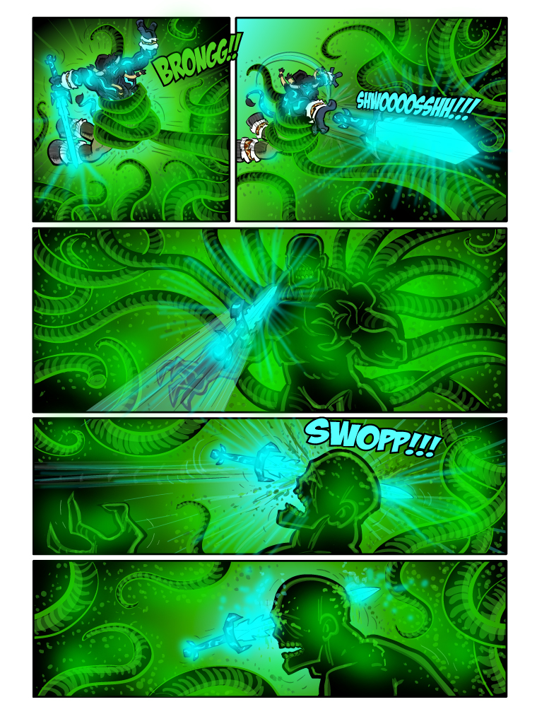 Teh Gladiators Webcomic: The Final Blow!
