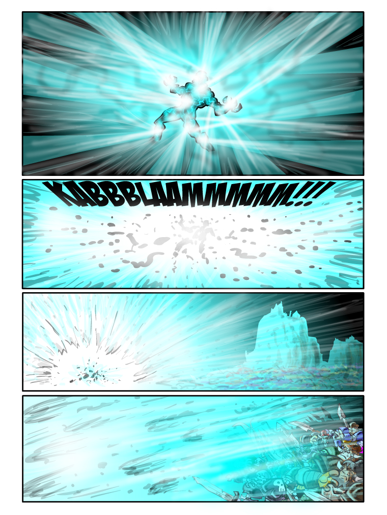 Teh Gladiators Webcomic: One Final Stare into Billy's ... Eyes?!