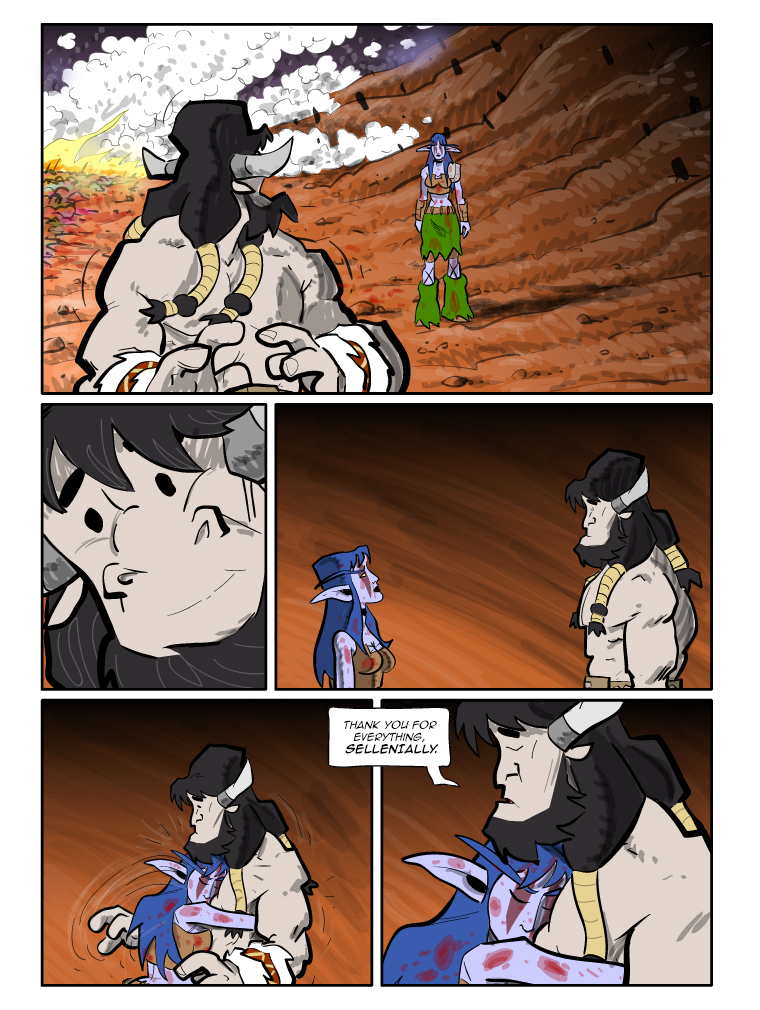Teh Gladiators Webcomic: Another Farewell