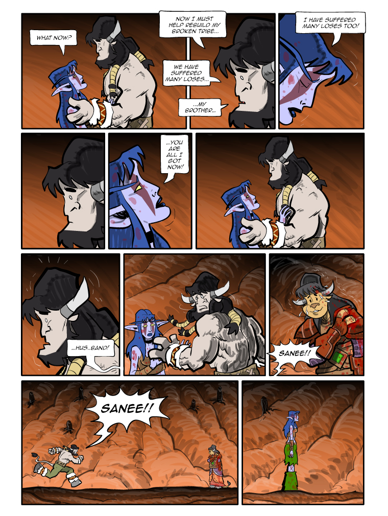 Teh Gladiators Webcomic: Now This is An Endearing Farewell