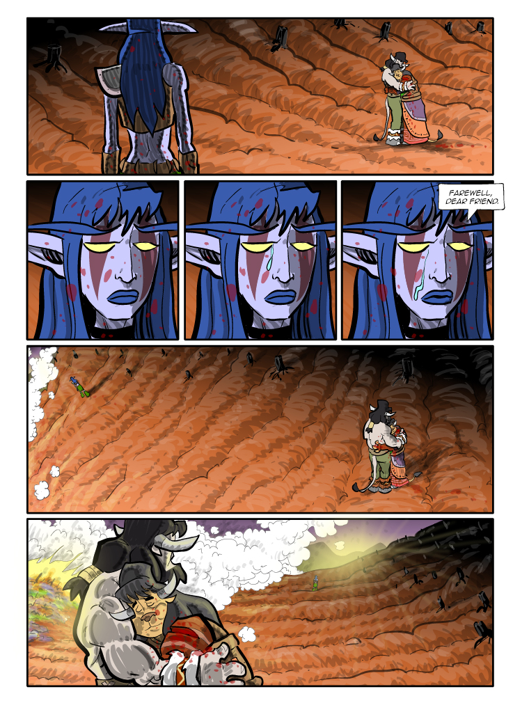 Teh Gladiators Webcomic: Now This is An Endearing Farewell