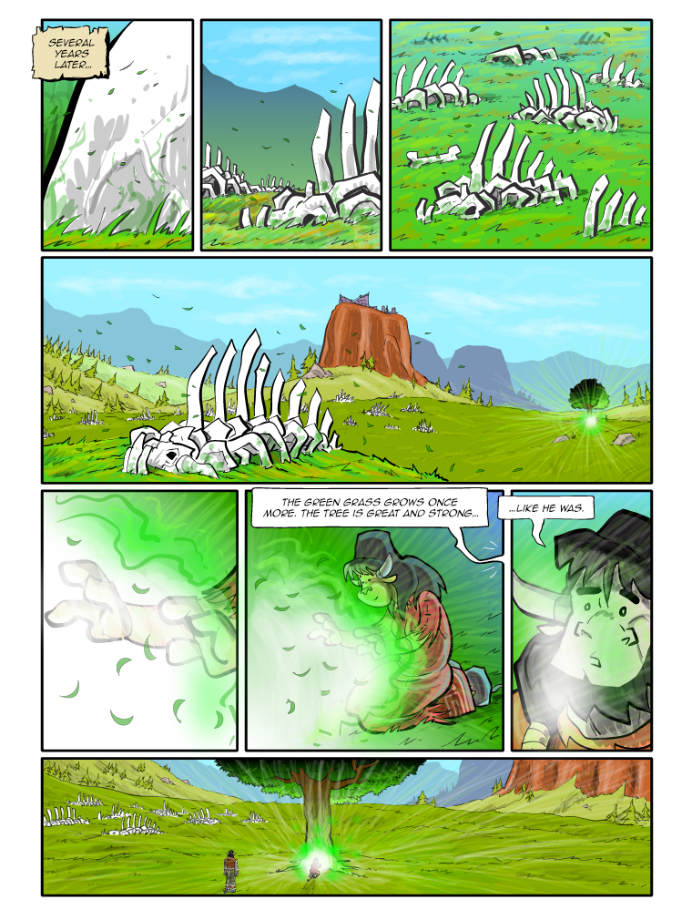 Teh Gladiators Webcomic: We Are Nearing the End...