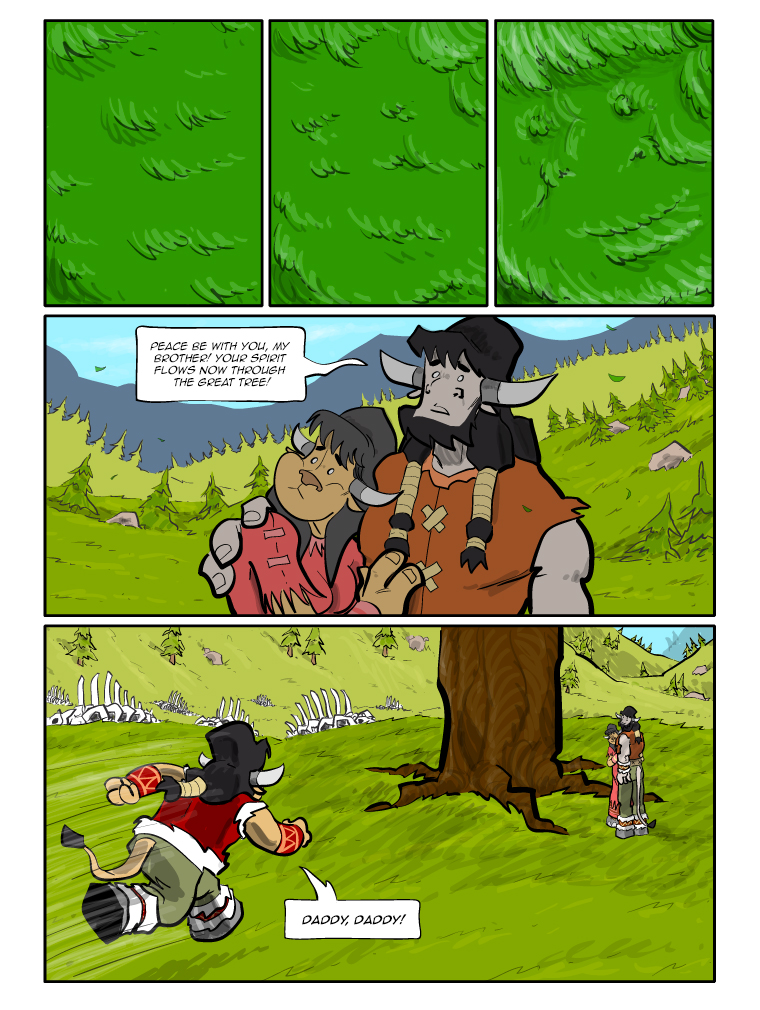 Teh Gladiators Webcomic: Meeting With His Uncle