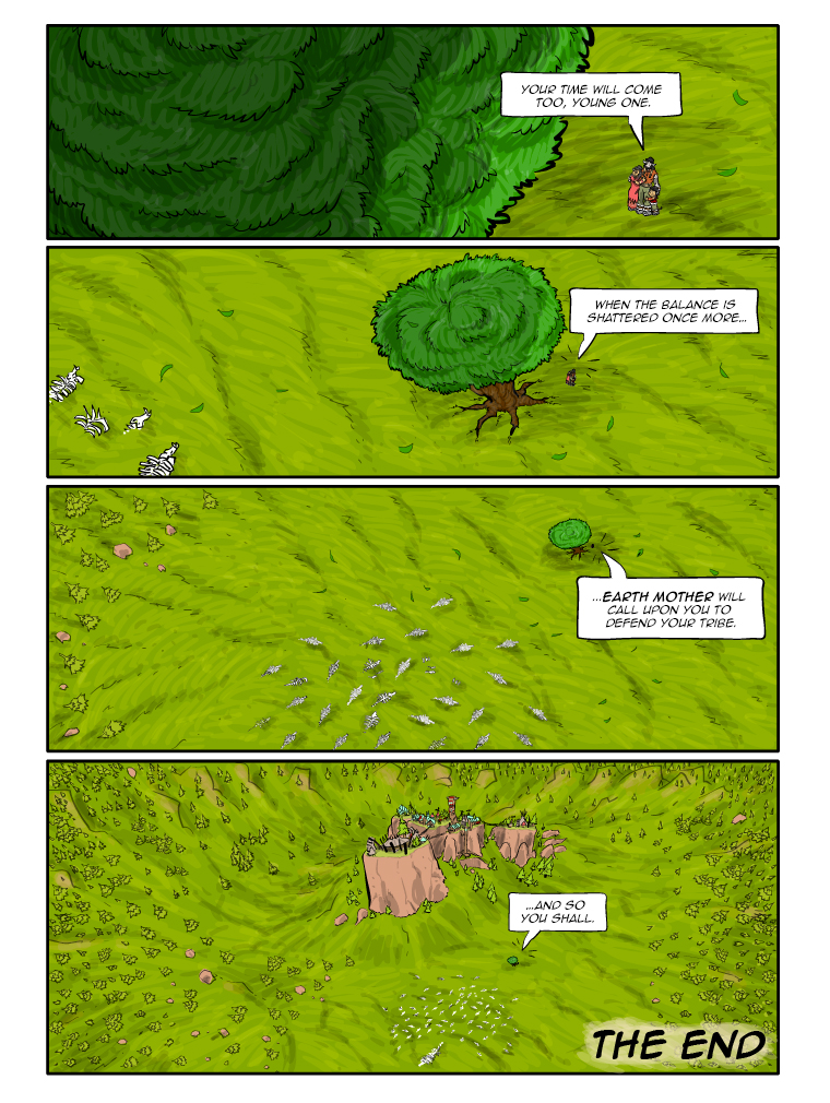 Teh Gladiators Webcomic: Every Story Ends... With An Epilogue.