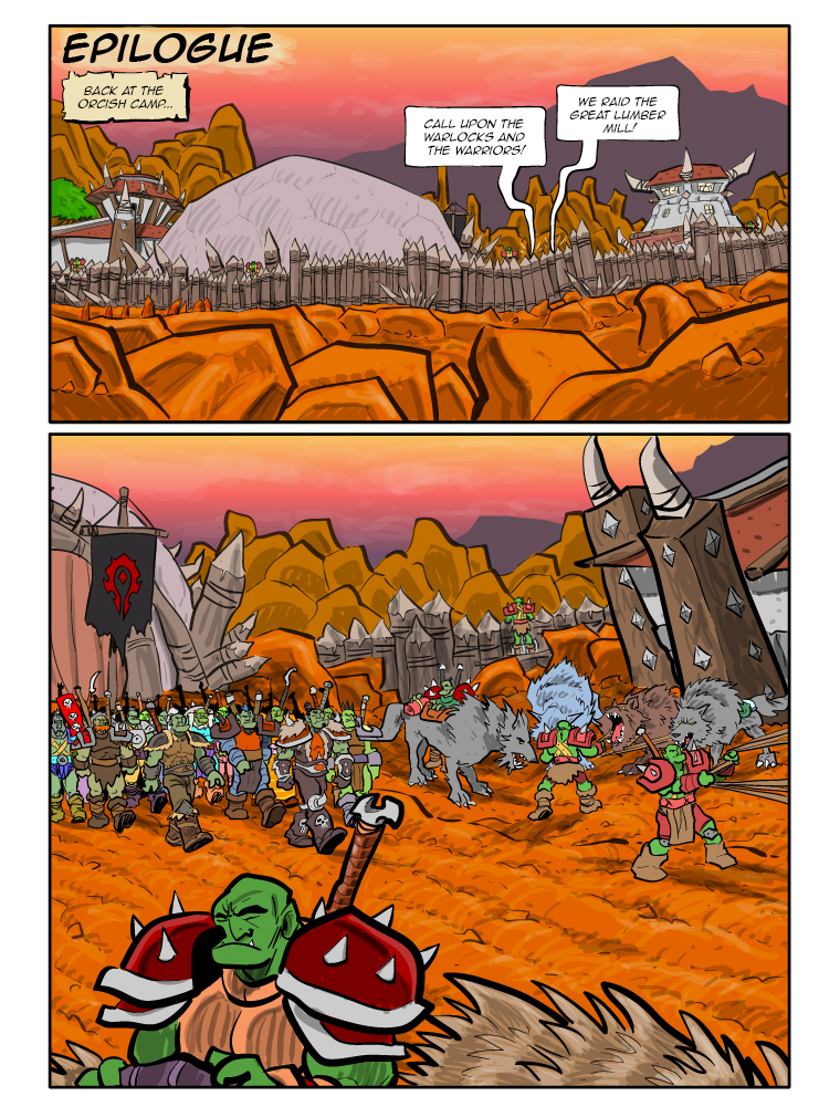 Teh Gladiators Webcomic: Every Story Ends... With An Epilogue.
