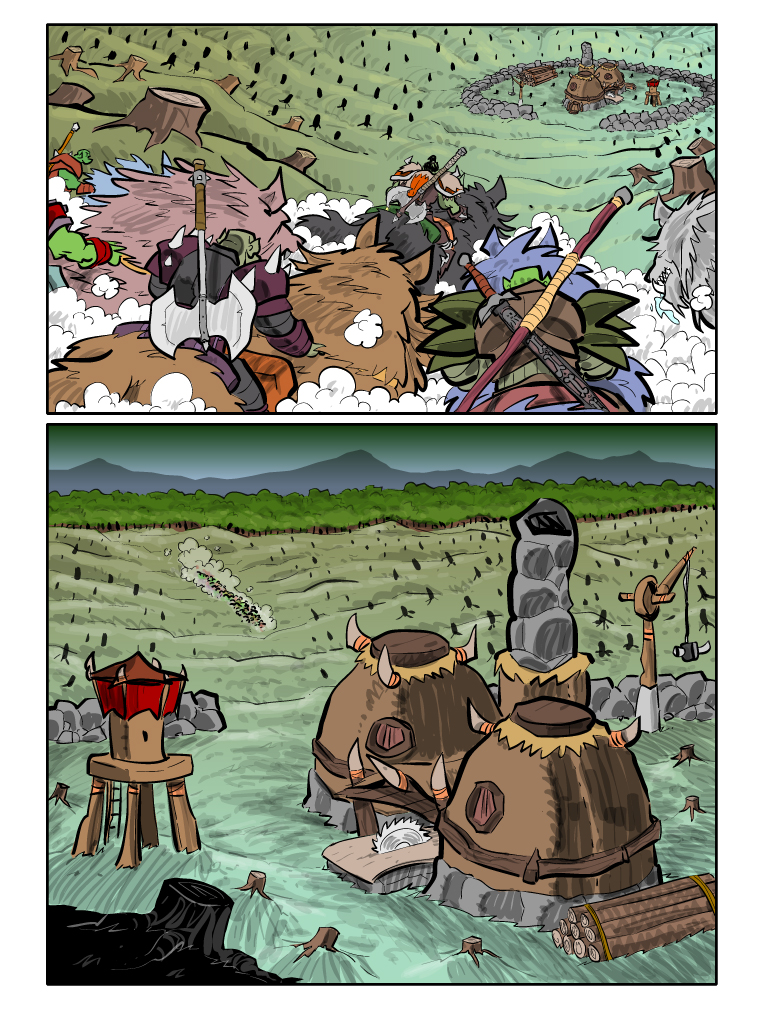 Teh Gladiators Webcomic: A Knock at the Door