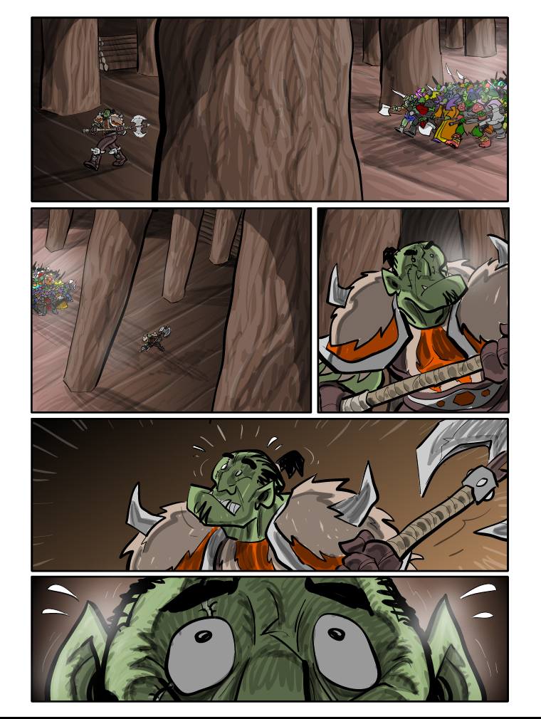 Teh Gladiators Webcomic: The Suspense is Killing... Him?