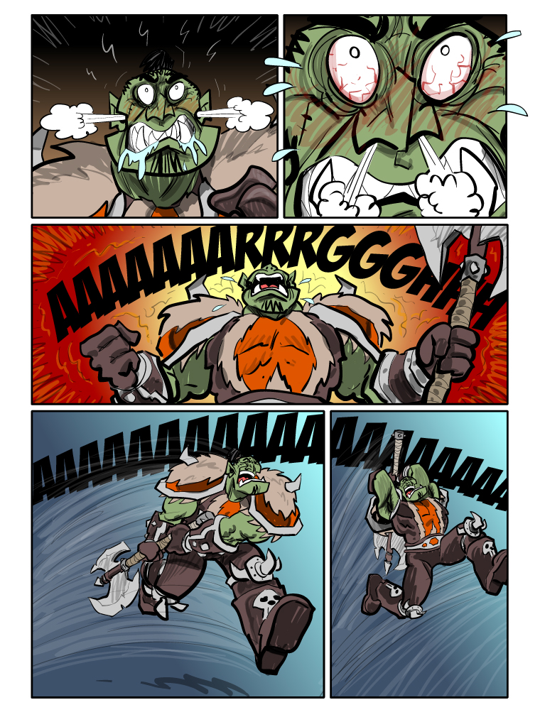 Teh Gladiators Webcomic: Unstoppable Suicide Charge