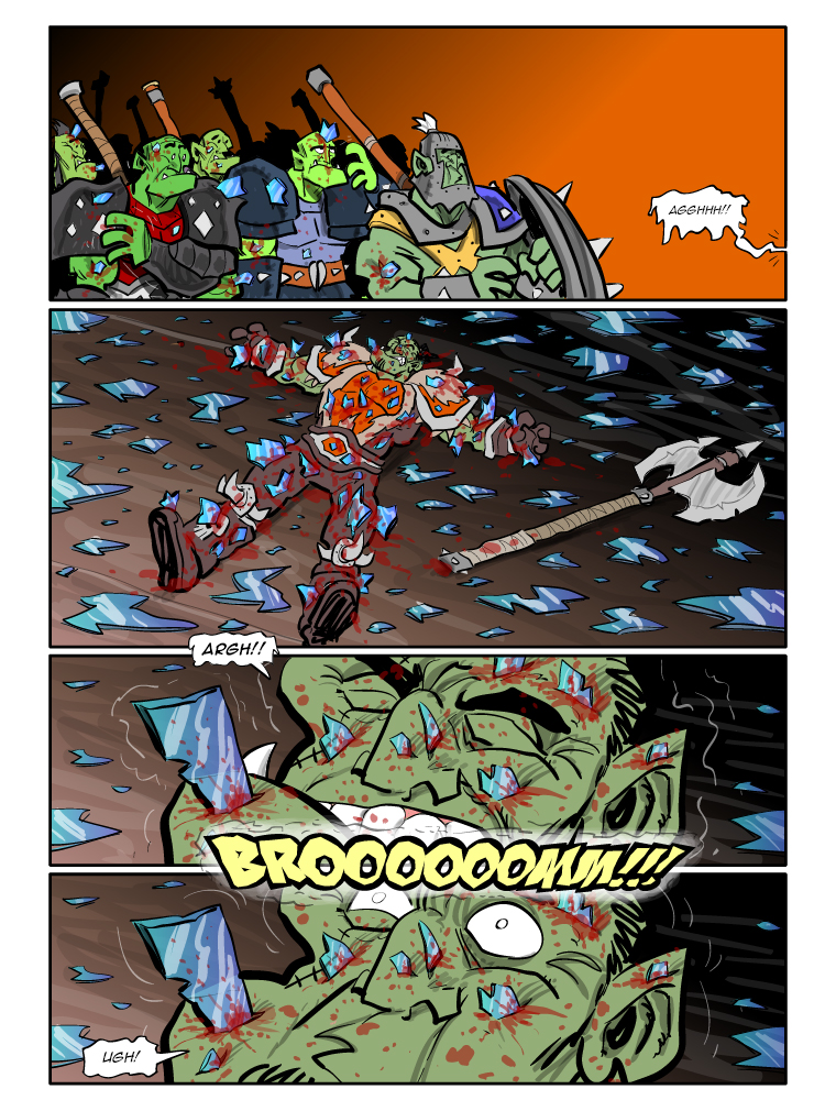 Teh Gladiators Webcomic: An Ignominious Fall