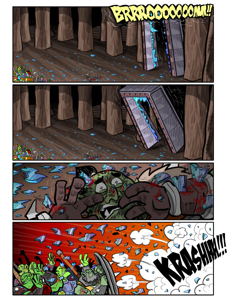 Teh Gladiators Webcomic: An Ignominious Fall