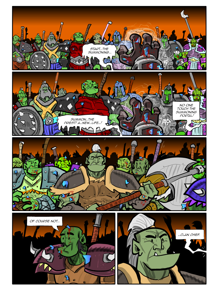 Teh Gladiators Webcomic: What'd He Drop?!