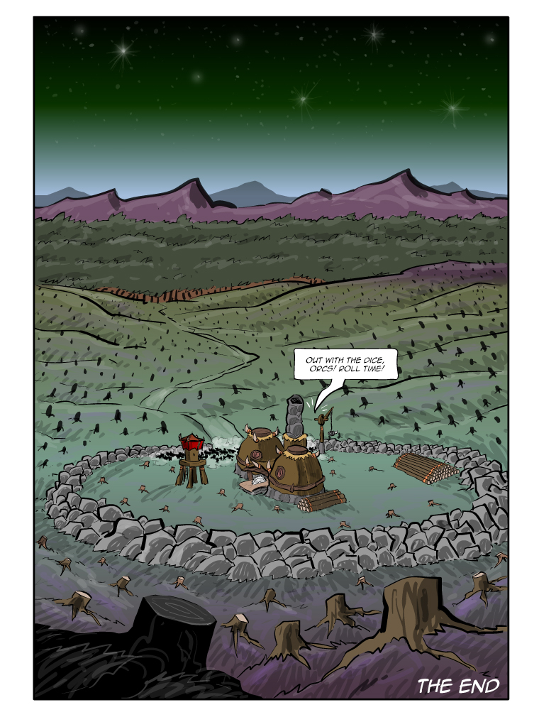 Teh Gladiators Webcomic: And So the Story Ends...