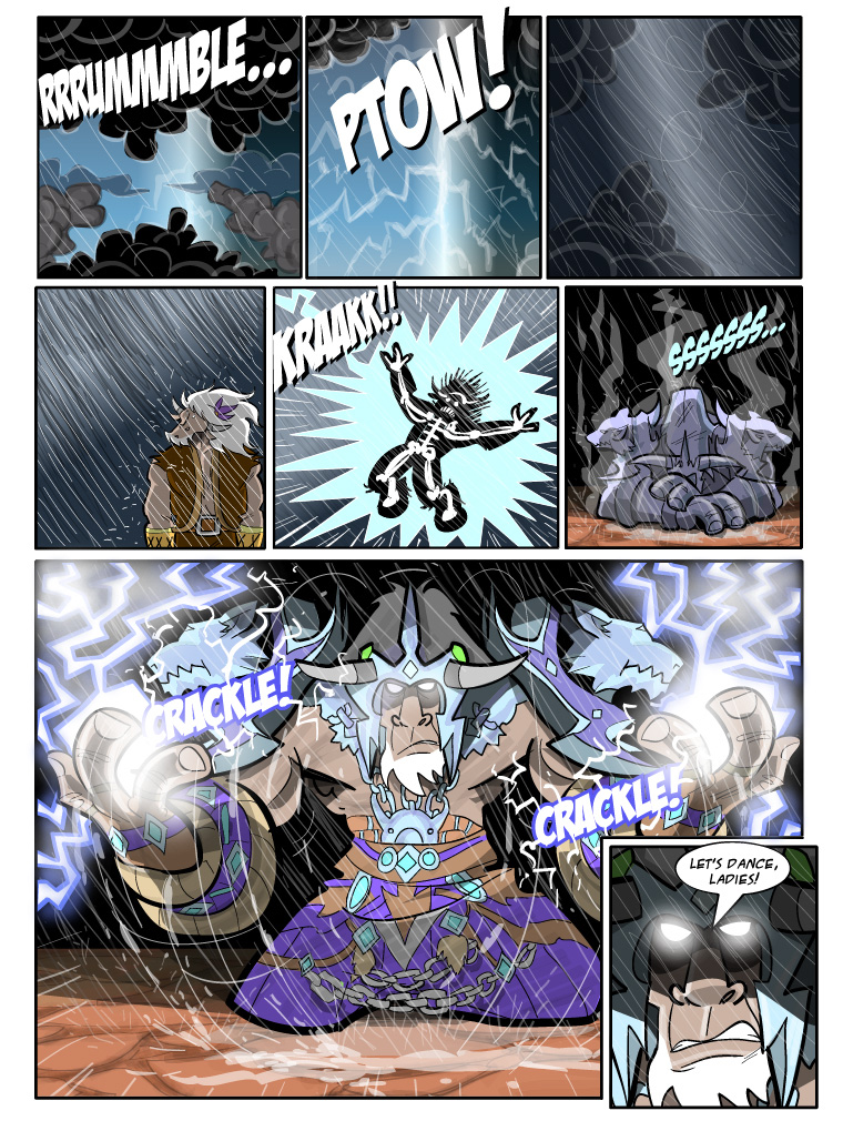 Teh Gladiators Webcomic: The Ten Storms
