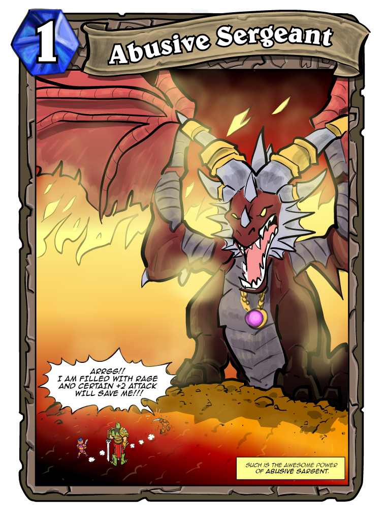 Teh Gladiators Webcomic: That Sweet Abusive Song He Sings