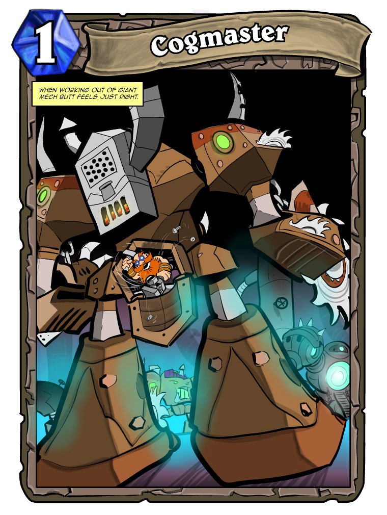 Teh Gladiators Webcomic: The Cogmaster Prerogative
