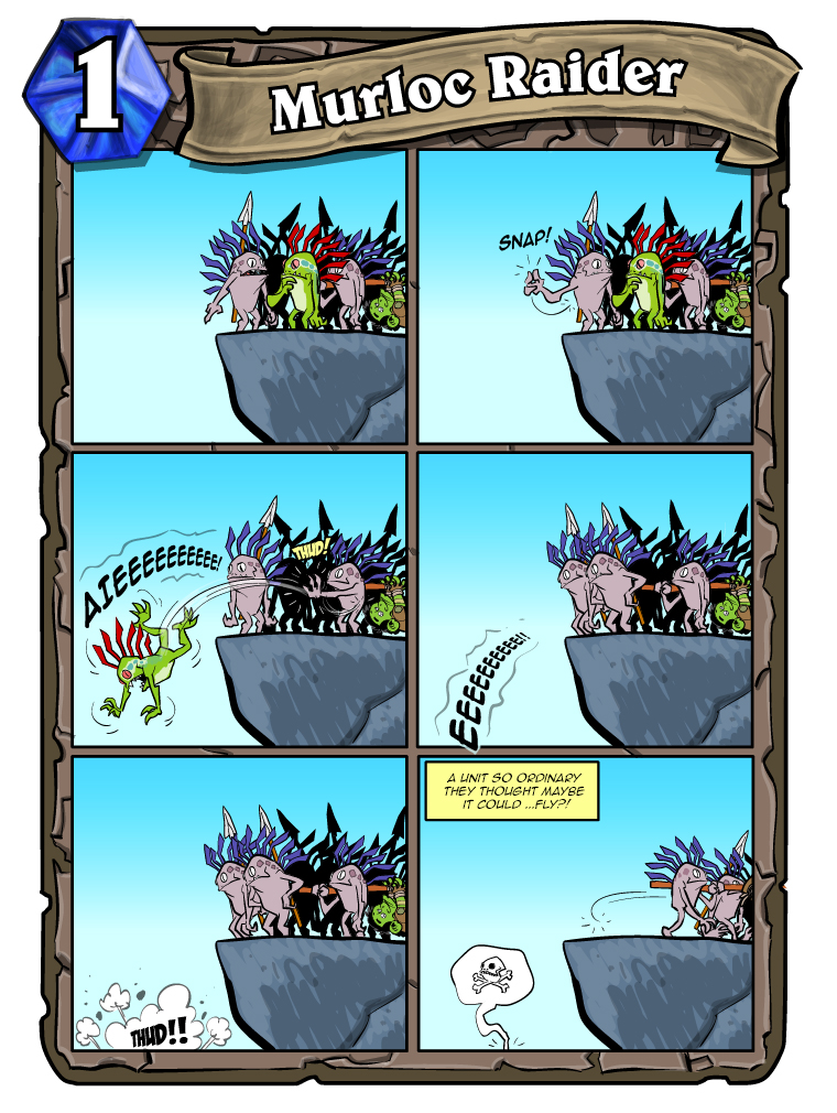 Teh Gladiators Webcomic: Murloc Raider