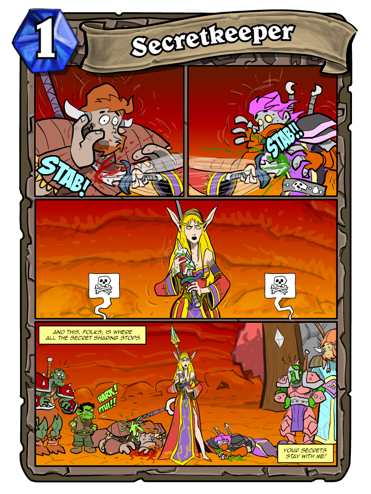 Teh Gladiators Webcomic: Secrets Keeper