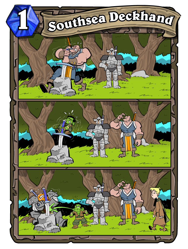 Teh Gladiators Webcomic: Southsea Deckhand
