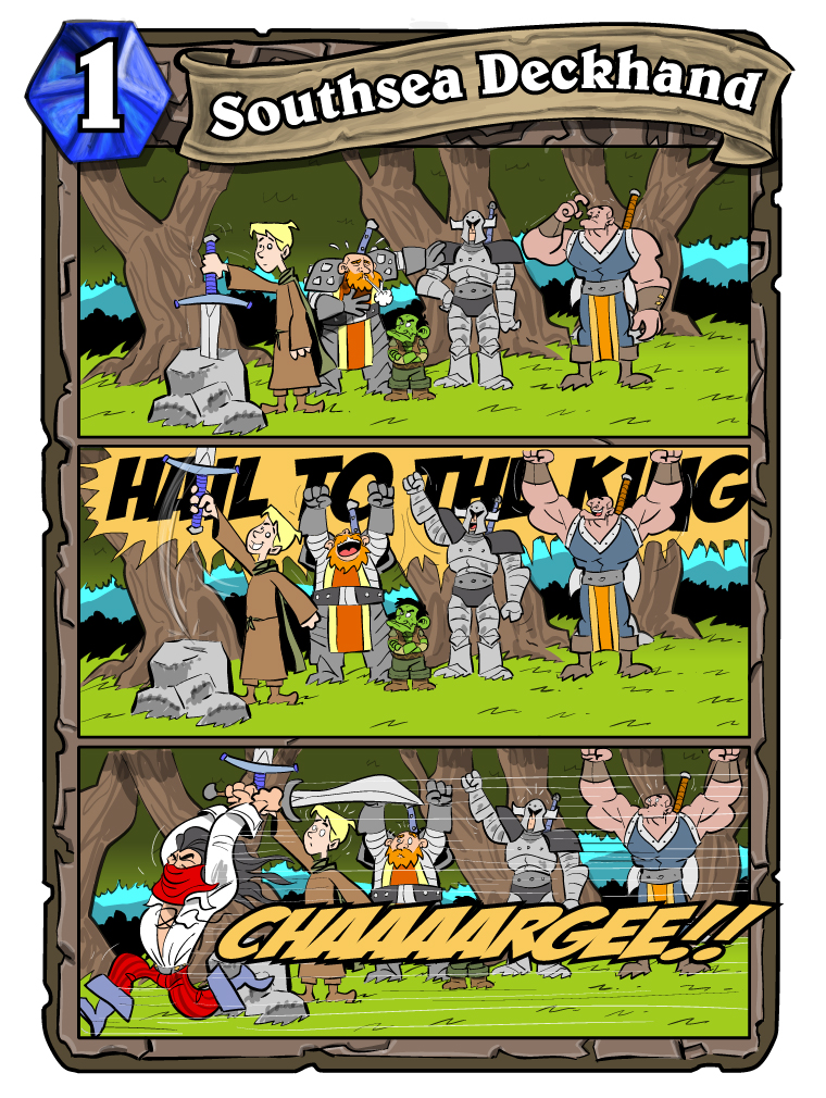 Teh Gladiators Webcomic: Southsea Deckhand