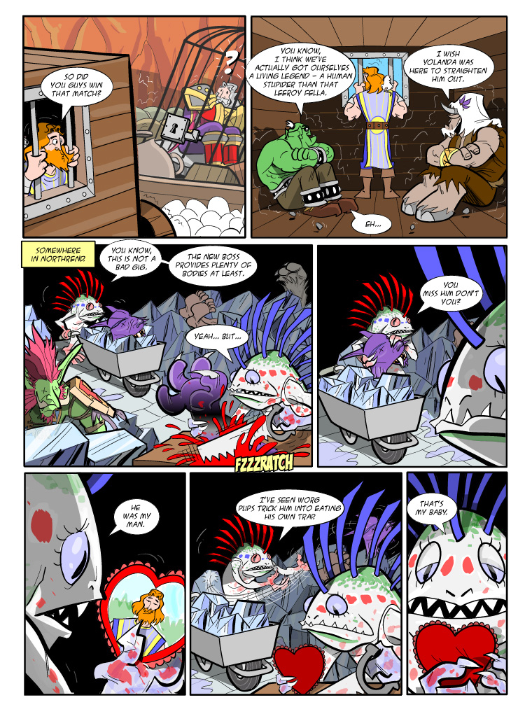 Teh Gladiators Webcomic: So They're Back in the Game...