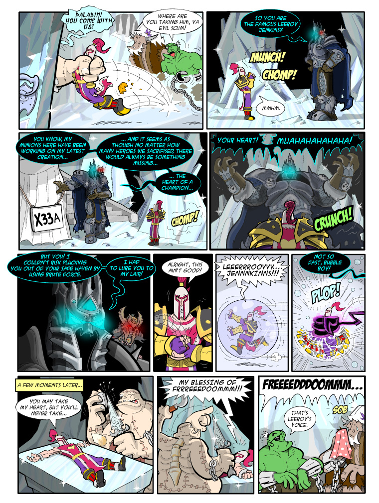 Teh Gladiators Webcomic: FREEEDOM!