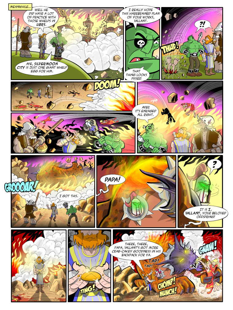 Teh Gladiators Webcomic: Papa!