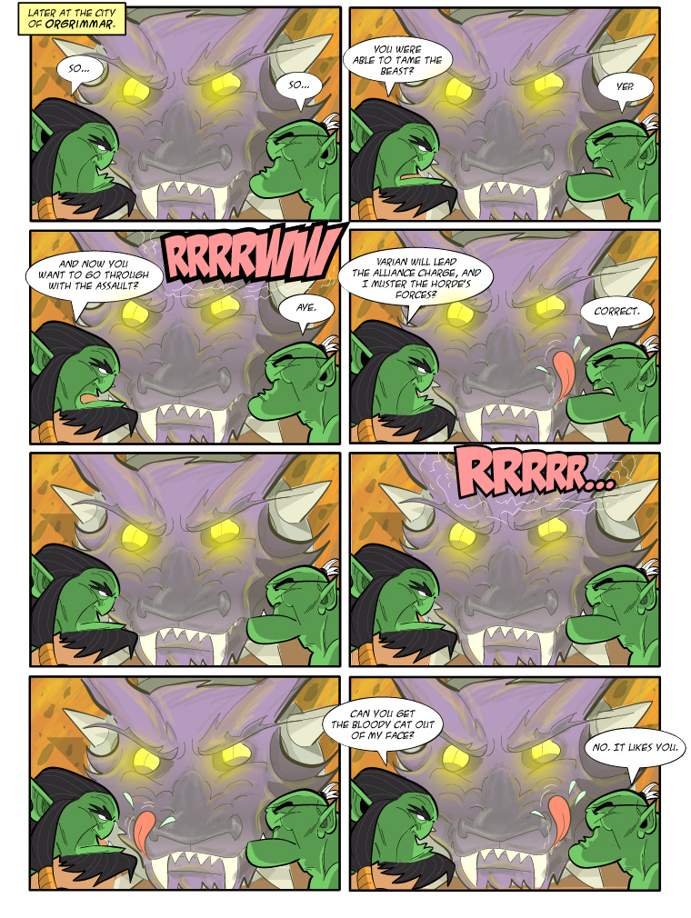 Teh Gladiators Webcomic: Face Off!