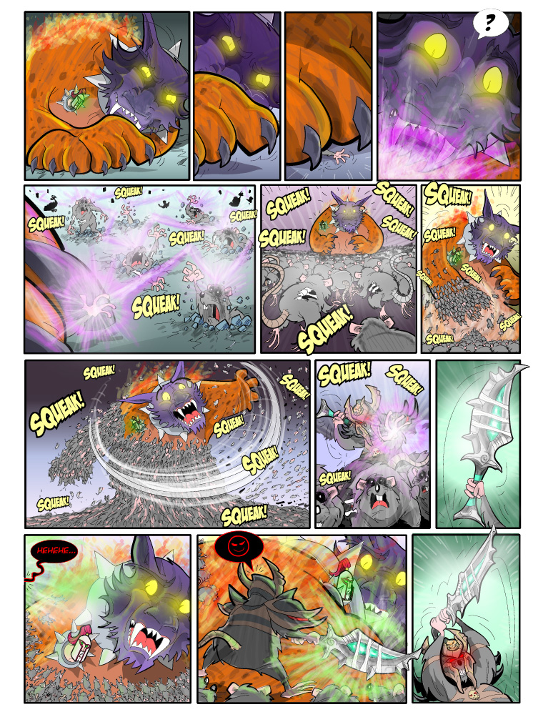 Teh Gladiators Webcomic: They Like Undead Cheese