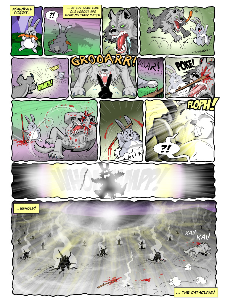 Teh Gladiators Webcomic: Teh Cataclysm!
