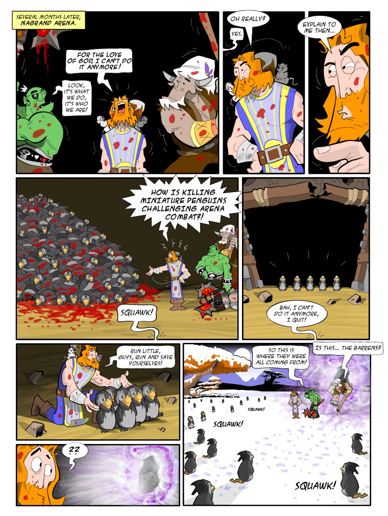 Teh Gladiators Webcomic: This is... The Barrens?