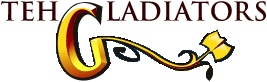 TEH GLADIATORS LOGO
